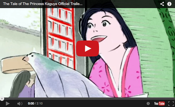 Ghibli’s new Princess Kaguya trailer previews English dub