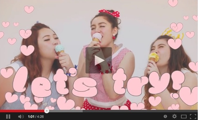 Plus-size idol group “la BIG 3” made a music video, and they do a lot of eating in it【Video】