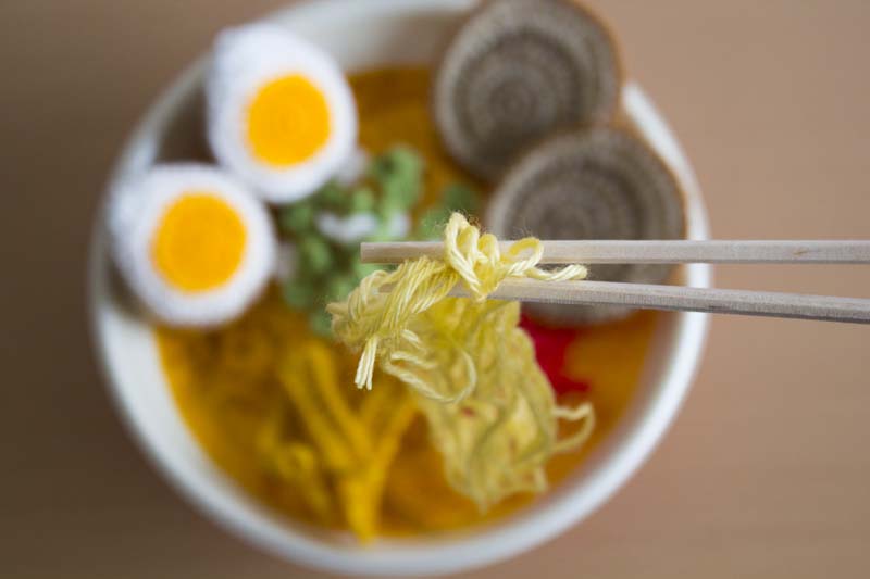 Here’s how you can knit yourself a bowl of ramen【Video】 SoraNews24