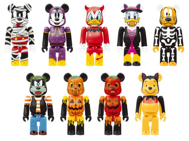 Disney characters dress up as Bearbricks for Halloween, results range from cute to disturbing