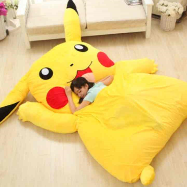 Zzz…zzz…pika…pika – The Pikachu bed is here!