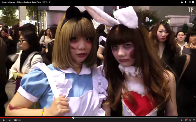 Late to the game, but Japan does Halloween right【Video】