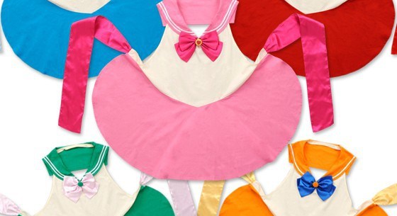 Cosplay as you cook with new Sailor Moon aprons!