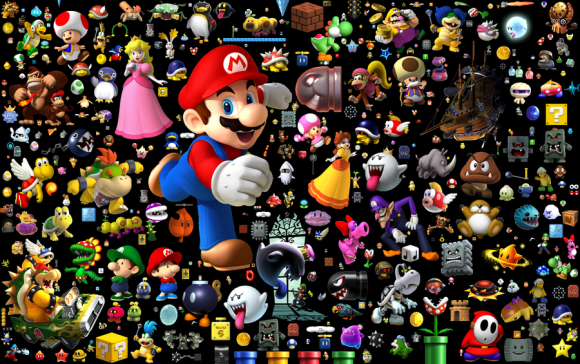 Lot of 5 Nintendo Wii Games Mario Party 9 Smash Bros X New Super Mario Bros  Wii (B) – Retro Games Japan