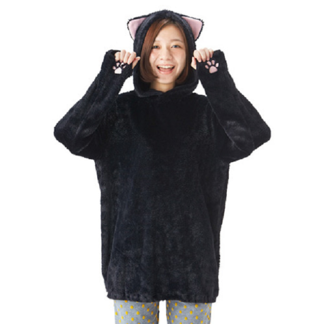 Cozy kitty pullovers are the perfect outfit to snuggle up in for your next catnap