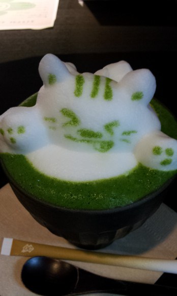 Green Tea Latte Art9