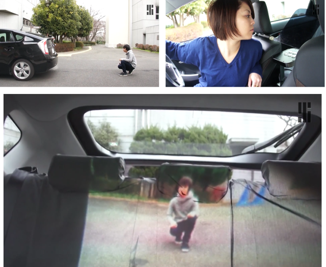 Want to see right through your car? Amazing video projection system lets drivers do just that