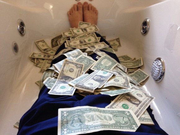 money bath