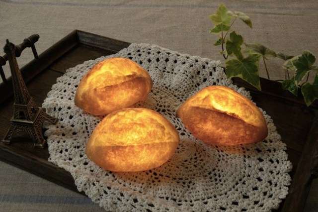 Let bread brighten your day — with these unique lamps made from real bread!