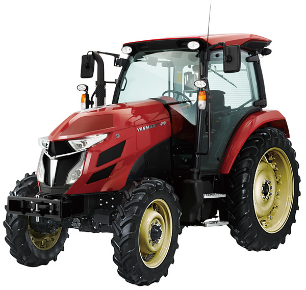 Plow the town red with Yanmar’s sleek and stylish line of tractors