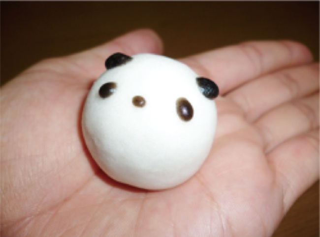 wagashi 6 panda on hand