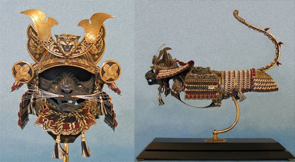 Did samurai use armoured cats and mice in battle?