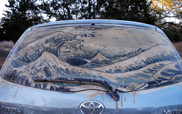 Dirty Car Art is the perfect excuse not to wash your car ever again
