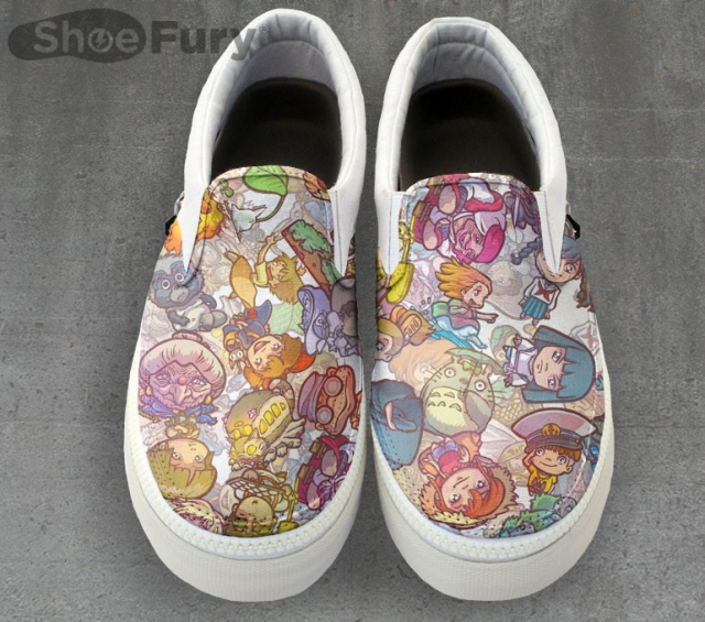 Ghibli character shoes: Perfect for a stroll through your nearest forest or anime convention