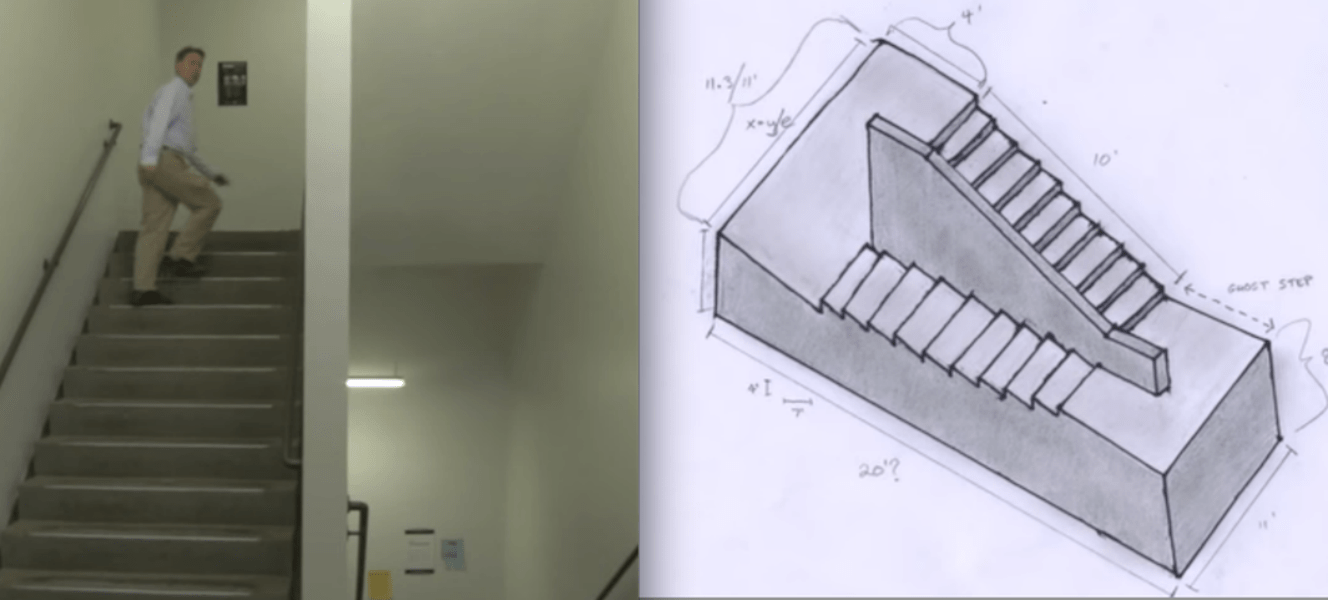 The impossible circular staircase is just that… impossible【Video