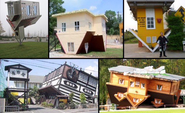 Around the world in 22 upside-down houses 【Photos】