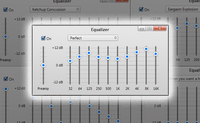 equalizer settings for bass