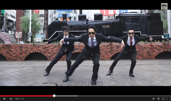 dancing salarymen
