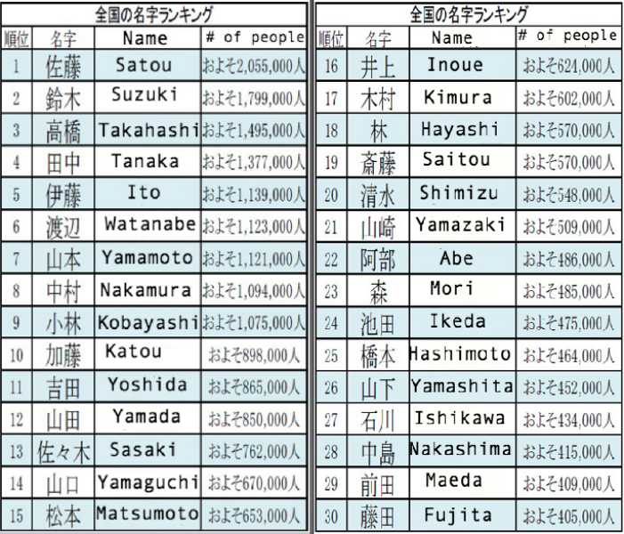 Name Game: Finding the origin and prevalence of Japanese surnames just got  easier | SoraNews24 -Japan News-