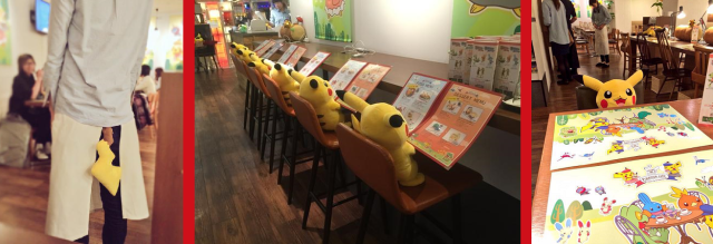 Friends too busy to go to the Pokémon Cafe? No problem! Pikachu himself will sit with you