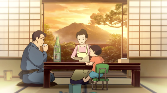 Ghibli animator Yoshiharu Sato directs commercial for Satsuma Shiranami