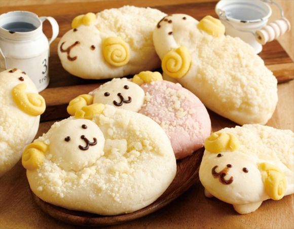 A delicious way to celebrate the Year of the Sheep — cute sheep bread!