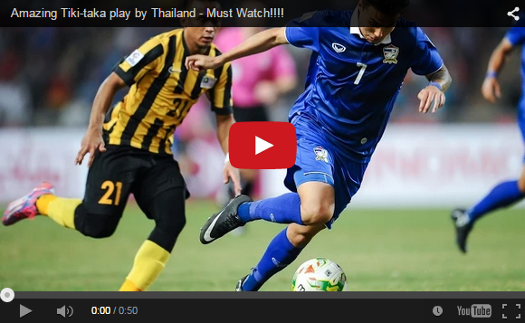 Video of Thai soccer team’s gorgeous passing play leaves us amazed
