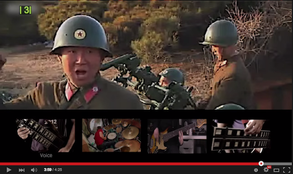 North Korean officials, Gaddafi and more get the heavy metal treatment from talented guitarist