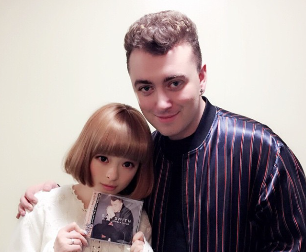 Grammy Winner Sam Smith Comes To Japan Meets Kyary Pamyu Pamyu In Clash Of Mundane Crazy Names Soranews24 Japan News