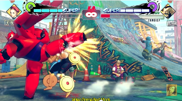 Skin mods: super-heróis em ''street fighter 4'' e ''street fighter