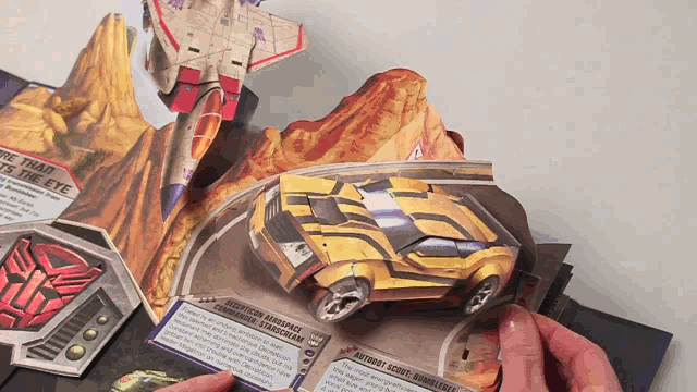 Ultimate Transformers pop-up book perfectly captures the magic of TV show 【Video & GIFs】