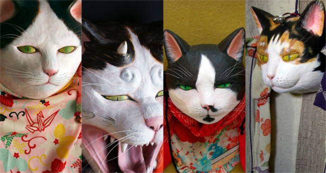 Japanese Cat Masks