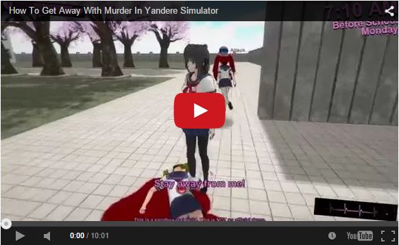 “Yandere Simulator” game lets you release your jealous schoolgirl rage and murder love rivals