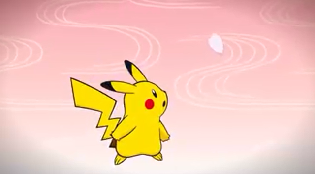 Pokémon finally gets a Japanese Facebook page, celebrates with cherry blossom Pikachu video