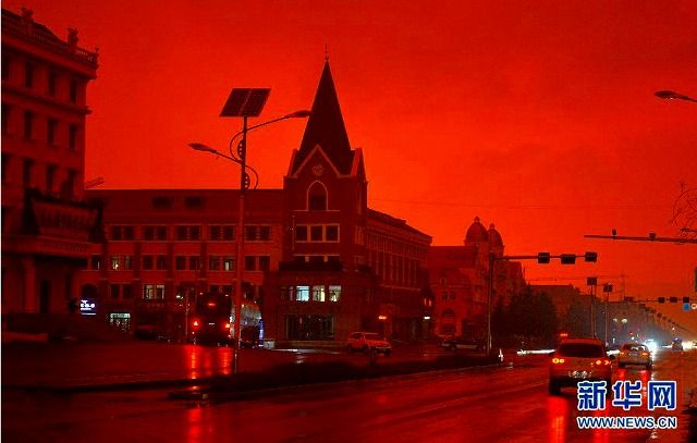 Red skies and mud rain in China as apocalypse begins earlier than expected  | SoraNews24 -Japan News-