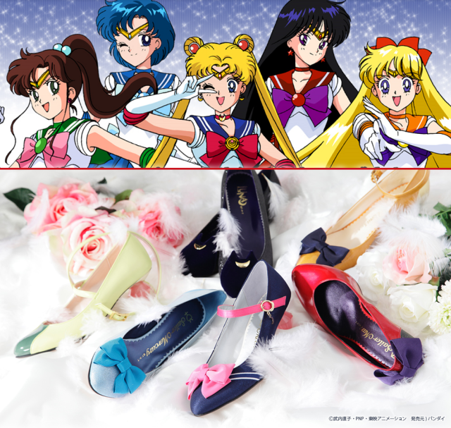 Sailor Shoes and Luna too! Sailor Moon pumps are the latest way for anime fans to get their kicks