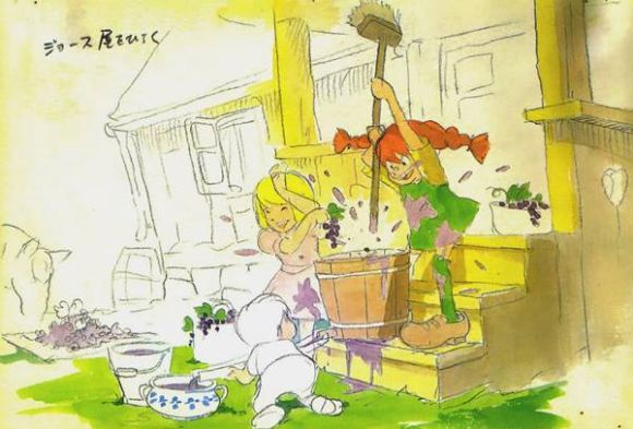 Book shows the art of the Hayao Miyazaki Pippi Longstocking anime we never  got | SoraNews24 -Japan News-