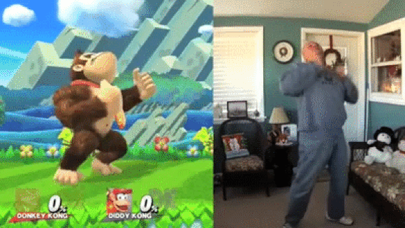 Watch dad’s hilarious interpretations of Smash Bros characters 【Video】