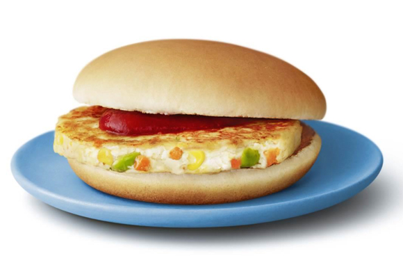 Net users recoil as McDonald’s Japan’s new “Mogumogu” chicken veggie burger hits kids’ menu