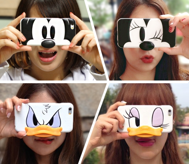 Transform into a Disney character with these adorable, photography-boosting smartphone cases