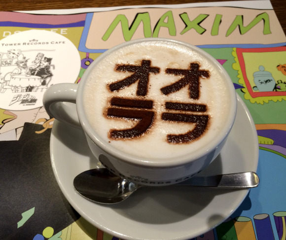 We visited the new JoJo’s Bizarre Adventure Café and really liked the elevators