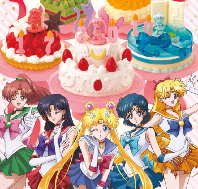 Sailor Moon birthday cakes come with chocolate Senshi, are fun for kids from 1 to 987,654,322,110