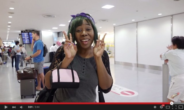Does arriving in Japan meet Ashley’s expectations? Our lucky winner gets emotional