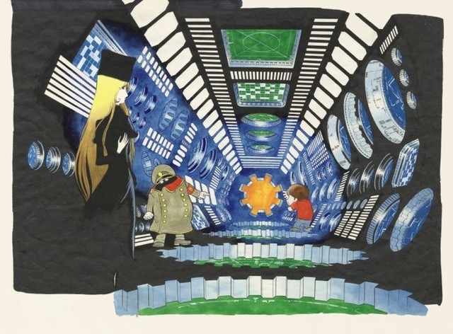 国鉄　絵画 Leiji Matsumoto begins project to build real Galaxy Express 999