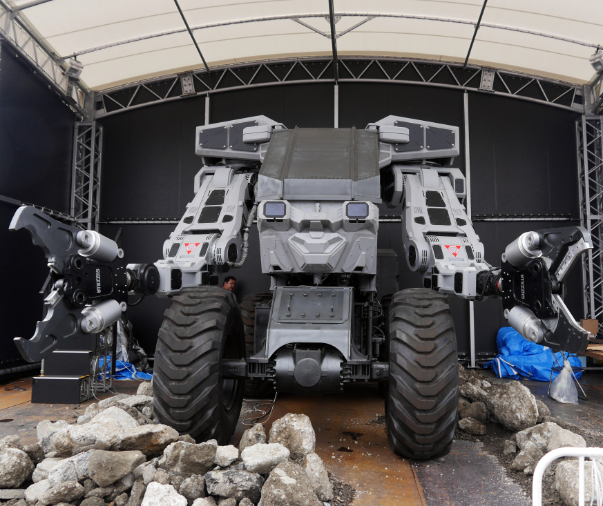 You can take this 33,000-pound robot for a virtual test drive