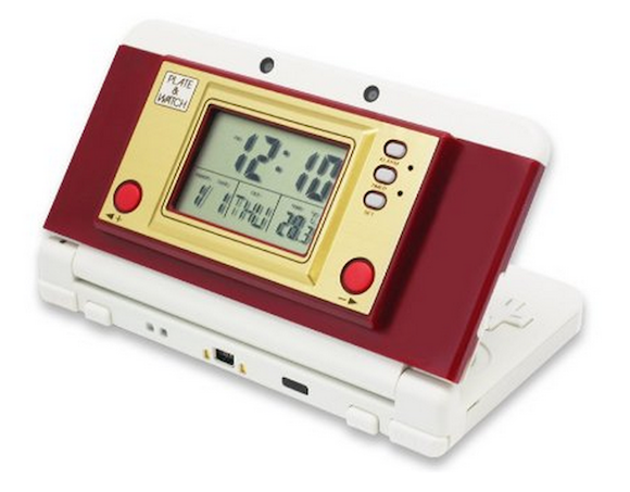 Awesome retro faceplate turns your New Nintendo 3DS into an old-school Game & Watch