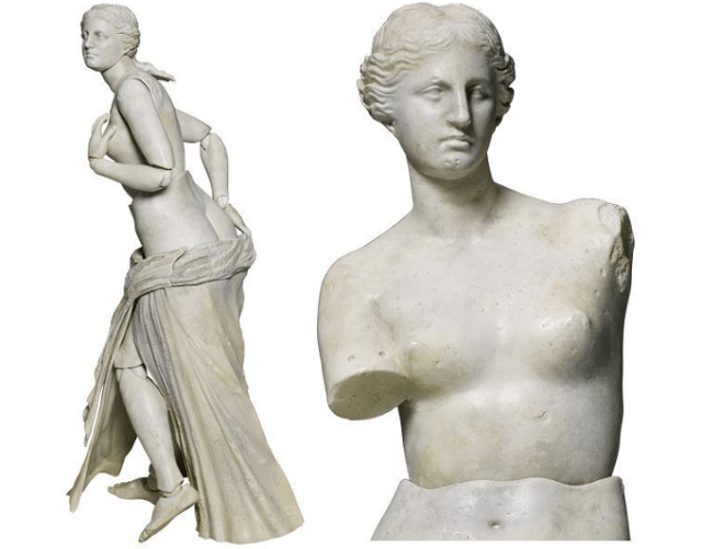 Venus de Milo gets her arms back thanks to Japanese figure company