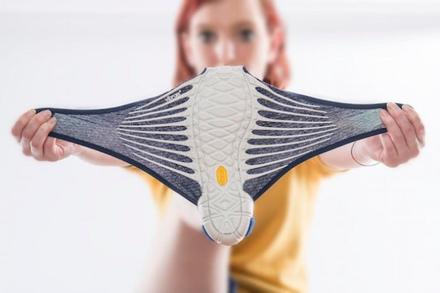 These amazing Furoshiki Shoes from Vibram are designed to literally wrap around your feet!
