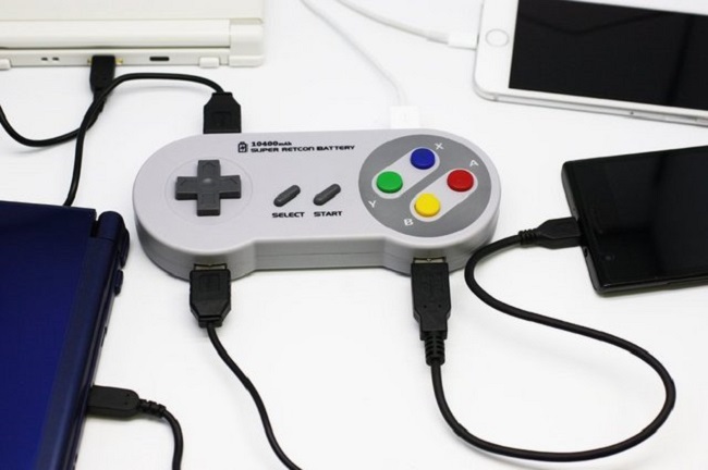 New Super NES controller battery pack brings some retro street