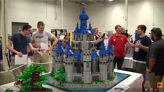 Lego and Legend of Zelda fan recreates the Hyrule Castle in Lego form
